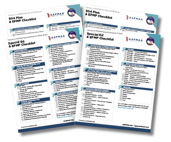 EFMP Checklist 